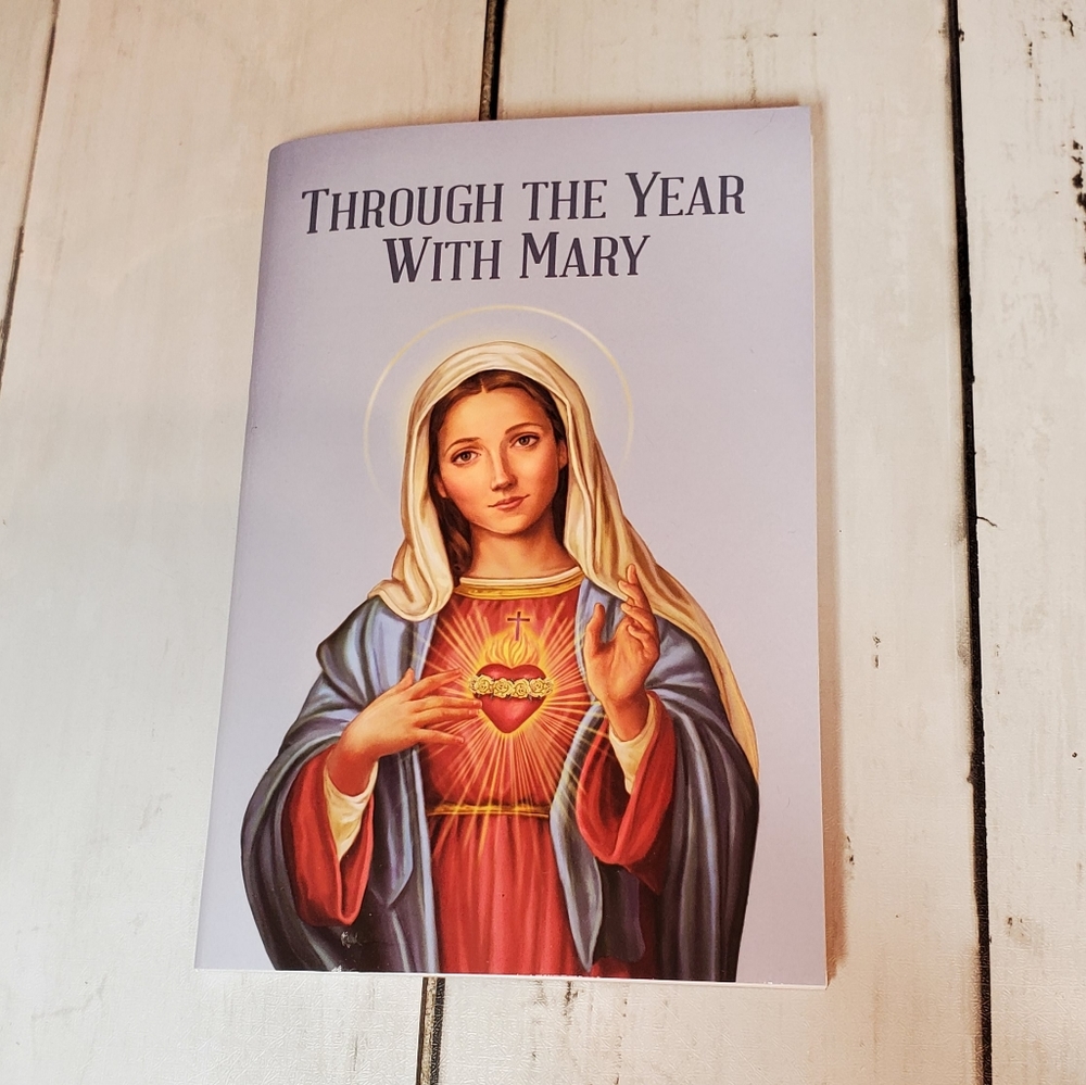 Through the year with Mary devotional book